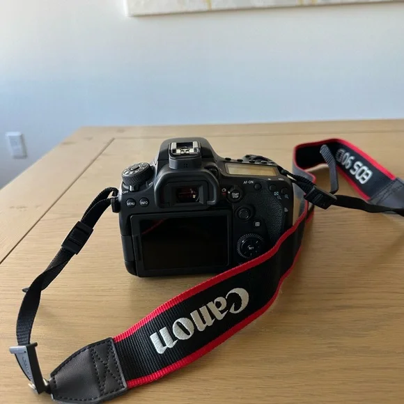 Canon 90D Camera and lens